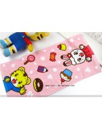 Lovely Qiao Hu ?? QiQi Bath Towel (PINK/ BLUE)